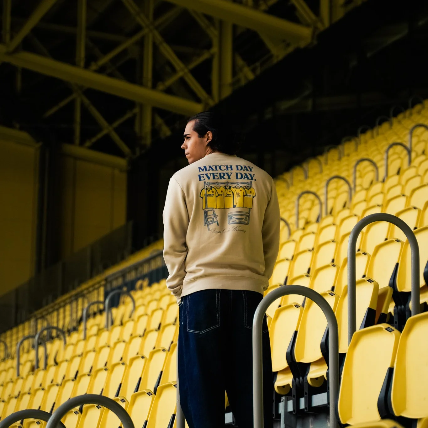 SUDADERA BEIGE MATCH DAY EVERY DAY - Image 9